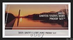 2021 US Mint Silver Proof Set And 2021 US Mint Proof Set