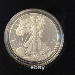 2021 United States Mint Limited Edition Silver Proof Set (21RCN) with Eagle