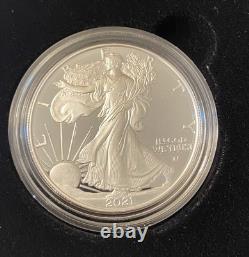 2021 United States Mint Limited Edition Silver Proof Set (21RCN) with Eagle