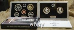 2021 United States Mint Silver Proof Set Of 7 Coins With Coa & Mint Box (21rh)