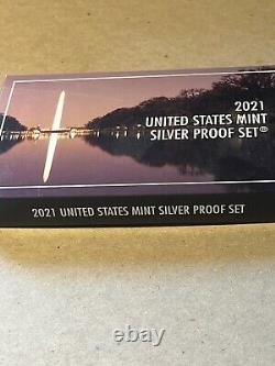 2021 Us Mint Silver Proof Set