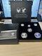 2021 W & S Proof Silver Eagle Limited Edition Proof Set 21rcn In Ogp