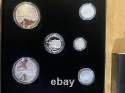 2021 W & S Proof Silver Eagle Limited Edition Proof Set 21rcn In Ogp