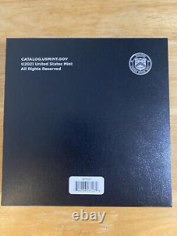 2021 W & S Proof Silver Eagle Limited Edition Proof Set 21rcn In Ogp