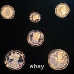 2021 W & S Proof Silver Eagle Limited Edition Proof Set 21rcn In Ogp