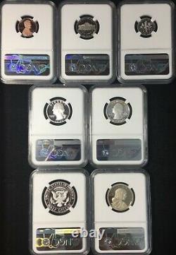 2021-s Ngc Pf70 Ucameo 7 Coin. 999 Silver Proof Set First Day Issue Ships Now