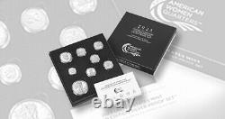 2022 American Women's Silver Proof Set Quarters W Box COA 1st in Series Limited