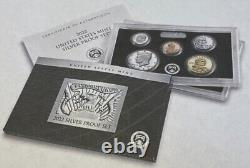 2022-S 10-Coin Silver Proof Set COA