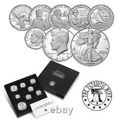 2022-S Limited Edition Silver 8pc Proof Set (OGP/COA)
