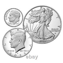 2022-S Limited Edition Silver Proof 8pc Set Box & OGP