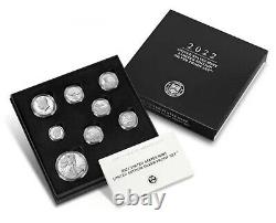 2022-S Limited Edition Silver Proof Set Complete with Box and COA
