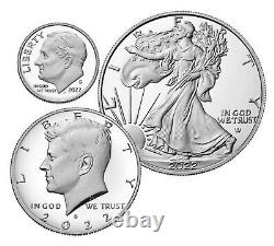 2022-S Limited Edition Silver Proof Set Complete with Box and COA