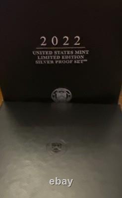 2022 S Limited Edition Silver Proof Set With OGP & COA