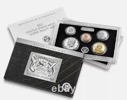 2022-S Silver U. S. Mint Proof Set 10 Coins Origina1 U. S. Mint Box & COA