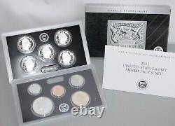 2022 S US Mint ANNUAL 10 Coin SILVER Proof Set with Box and COA