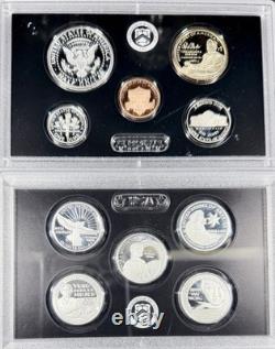 2022-S US Mint Silver Proof Set 10 Coins. 999 Silver OGP Box COA