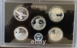 2022 S US Silver Mint Proof Set 10-Coin Set Includes 5 American Women Quarters