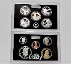 2022-S U. S. Mint Silver Proof Set 10 Coins OGP/COA Free USA Shipping