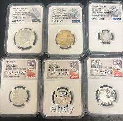 2022 Silver Proof Set 10pc NGC 70