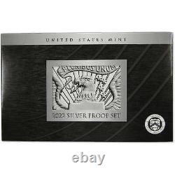 2022 Silver Proof Set U. S Mint Original Government Packaging OGP COA