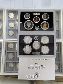 2022 US Mint SILVER Proof Set 22RH with OGP COA