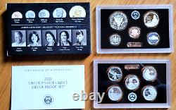 2022 US Mint SILVER Proof Set 22RH with OGP COA Perfect Mint Condition In Hand