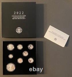 2022 United States Mint Limited Edition Silver Proof Set-22RC