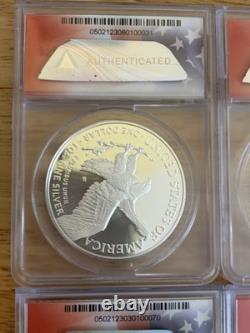 2022-s Limited Edition Silver Proof Set Complete 8 Coin Set All Pr70 Dcam
