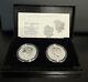 2023 Morgan And Peace Dollar Reverse Proof Two-coin Set Coa. 859 Troy Oz