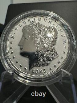 2023 Morgan And Peace Dollar Reverse Proof Two-coin Set Coa. 859 Troy Oz