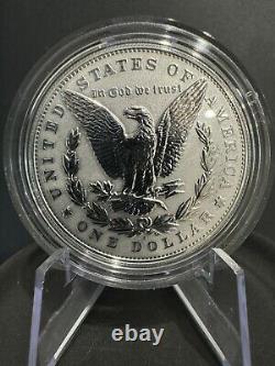2023 Morgan And Peace Dollar Reverse Proof Two-coin Set Coa. 859 Troy Oz
