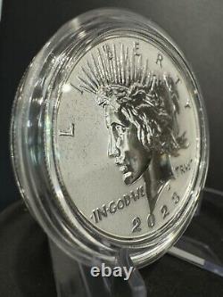 2023 Morgan And Peace Dollar Reverse Proof Two-coin Set Coa. 859 Troy Oz