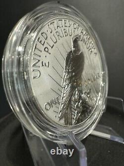 2023 Morgan And Peace Dollar Reverse Proof Two-coin Set Coa. 859 Troy Oz