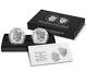 2023 Morgan And Peace Silver Dollar Two-coin Reverse Proof Set 23xs Nib