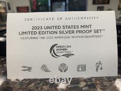 2023-S Limited Edition Silver Proof Set 8pcs Set Box, OGP & COA