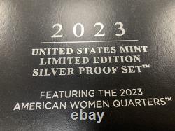 2023-S Limited Edition Silver Proof Set 8pcs Set Box, OGP & COA