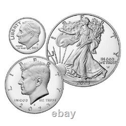 2023-S Limited Edition Silver Proof Set 8pcs Set Box, OGP & COA