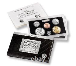 2023 S Proof Set Original Box & COA With Hat 10 Coins 99.9% Silver