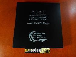 2023 S Proof Silver Eagle Limited Edition Proof Set 23rc In Ogp
