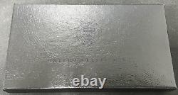 2023 S Reverse Proof $1 Morgan and Peace Silver Dollar 2pc Set Box in OGP & COA