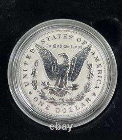 2023 S Reverse Proof $1 Morgan and Peace Silver Dollar 2pc Set Box in OGP & COA