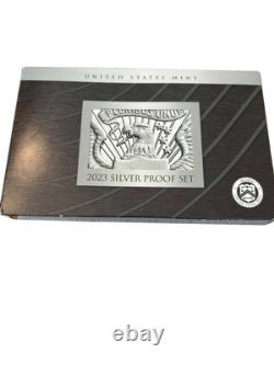 2023 S Silver Proof Set U. S. Mint Original Government Packaging COA