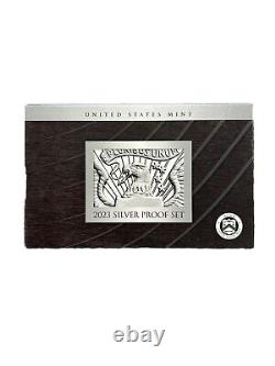 2023-S Silver U. S. Mint Proof Set 10 Coins Origina1 U. S. Mint Box & COA