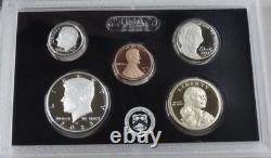 2023-S US Mint Silver Proof Set OGP COA & Box 10 Coins. 999 United States