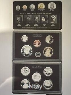 2023 S United States Mint Silver Proof Set. 10 Proof Coins With Ogp And Coa