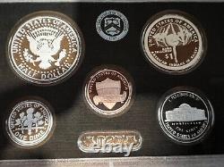 2023 S United States Mint Silver Proof Set. 10 Proof Coins With Ogp And Coa