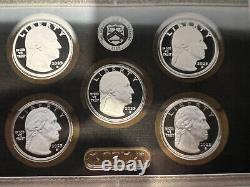 2023 S United States Mint Silver Proof Set. 10 Proof Coins With Ogp And Coa