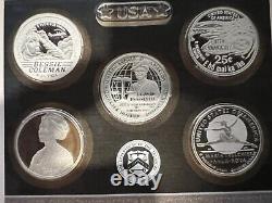 2023 S United States Mint Silver Proof Set. 10 Proof Coins With Ogp And Coa