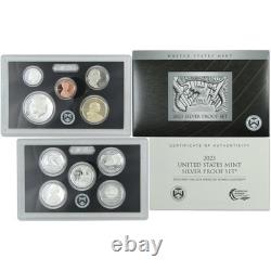2023 Silver Proof Set U. S. Mint Original Government Packaging OGP COA