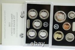 2023 Silver Proof Set U. S. Mint Original Government Packaging OGP COA